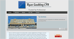 Desktop Screenshot of gouldingcpa.com